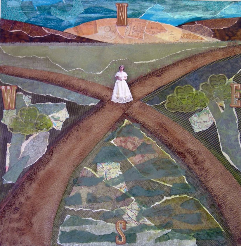 Woman at a crossroads 1